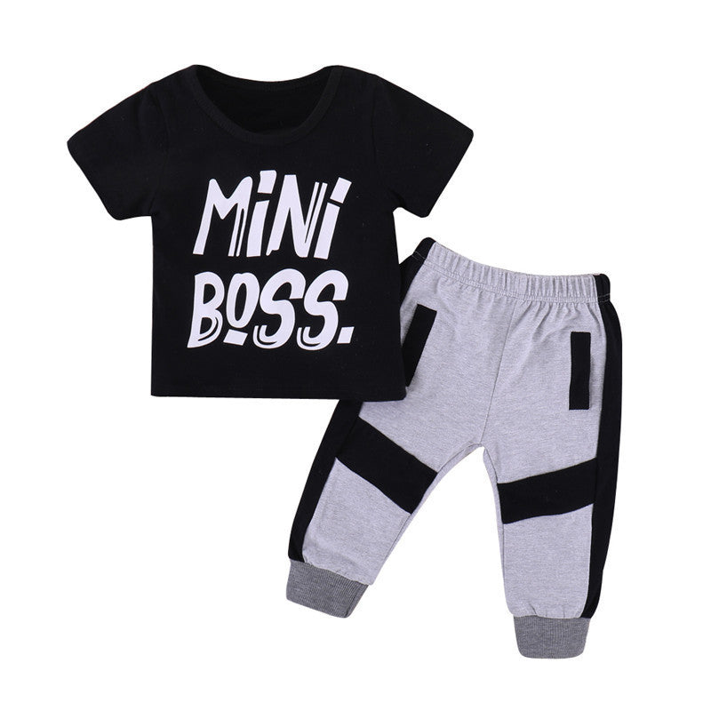 2 Pieces Kids Toddler Baby Clothes Set