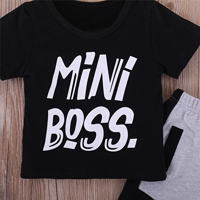2 Pieces Kids Toddler Baby Clothes Set