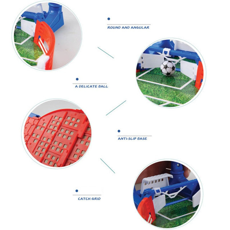 Mini Football Board Match Game Kit Tabletop Soccer Toys For Kids Educational Sport Portable Table Games