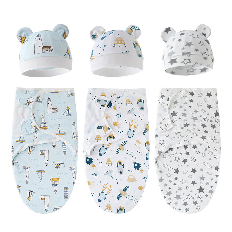 Newborn Baby Swaddling Quilt Pure Cotton