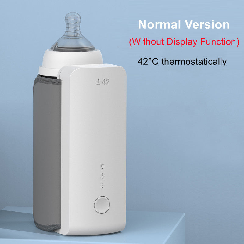 Portable Wireless Rechargeable Baby Bottle Warmer USB Charging..