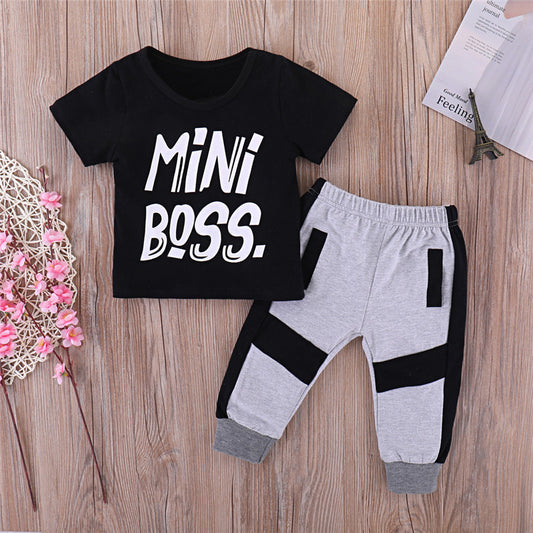 2 Pieces Kids Toddler Baby Clothes Set