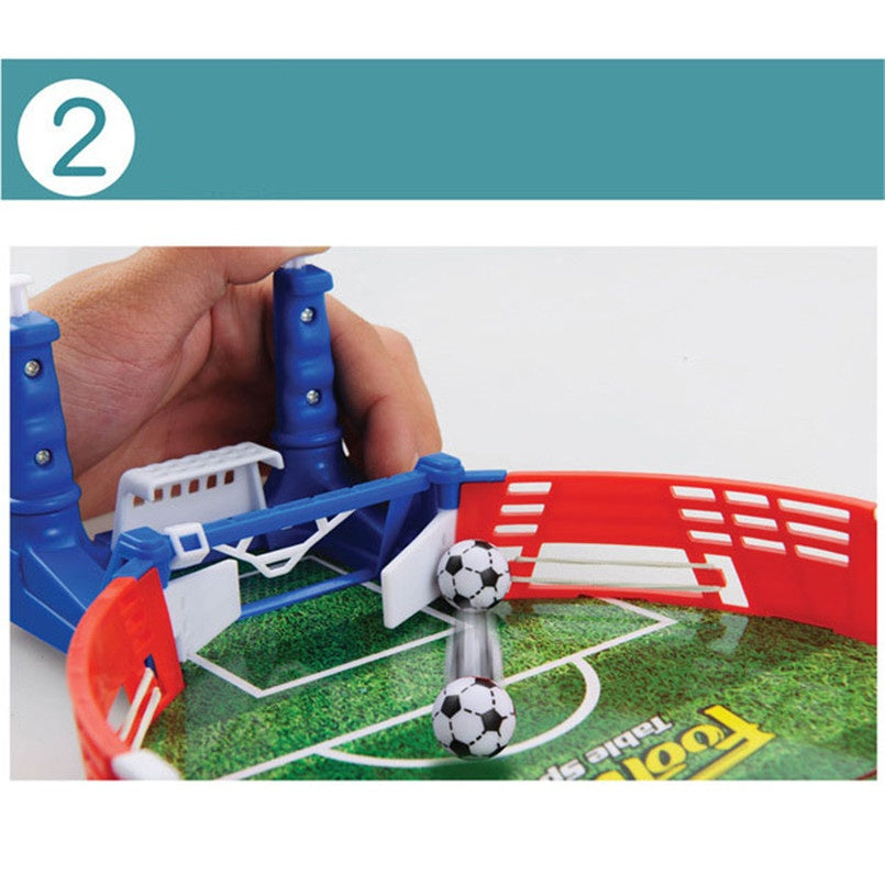 Mini Football Board Match Game Kit Tabletop Soccer Toys For Kids Educational Sport Portable Table Games