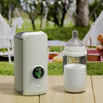 Portable Wireless Rechargeable Baby Bottle Warmer USB Charging..